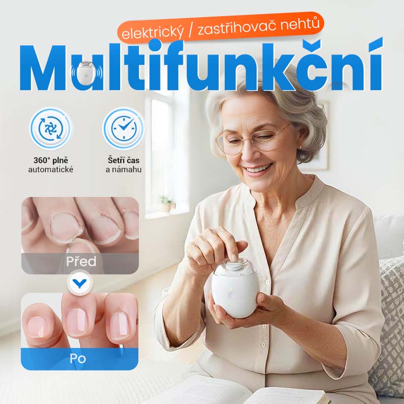 🎉Univerzálny automatický pilník na nechty pre dospelých aj deti