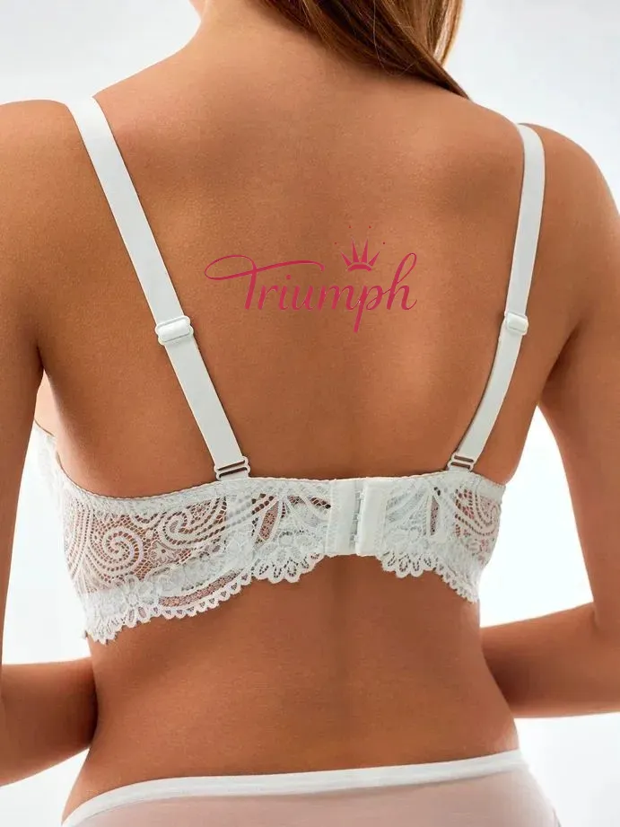„Triumph®“ 5 vnt.💖50 % nuolaida✨Nėriniuota liemenėlė dideliems dydžiams, gili V formos [65A-120H]