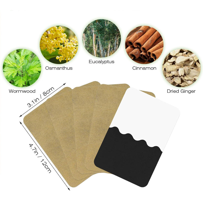 【🎁📿Náhrdelník s ružou zdarma🎁】🔥 Moxibustion Ginger náplasť na zmiernenie bolesti Prírodná medicína Zmierňuje bolesť krku, ramien, kĺbov a kolien